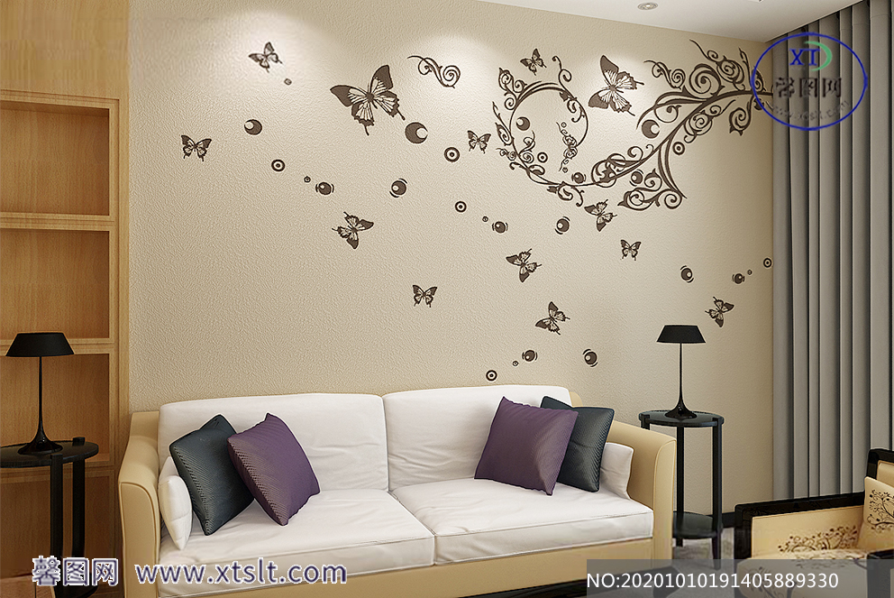 硅藻泥沙发墙，贝壳粉沙发墙，肌理沙发墙，硅藻泥效果图，贝壳粉效果图